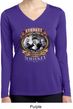Ladies Shirt Moonshine Whiskey Dry Wicking Long Sleeve Tee