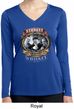 Ladies Shirt Moonshine Whiskey Dry Wicking Long Sleeve Tee