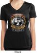 Ladies Shirt Moonshine Whiskey Moisture Wicking V-neck Tee