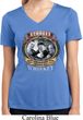 Ladies Shirt Moonshine Whiskey Moisture Wicking V-neck Tee
