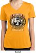 Ladies Shirt Moonshine Whiskey Moisture Wicking V-neck Tee