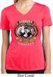 Ladies Shirt Moonshine Whiskey Moisture Wicking V-neck Tee