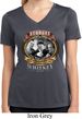 Ladies Shirt Moonshine Whiskey Moisture Wicking V-neck Tee