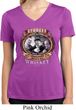 Ladies Shirt Moonshine Whiskey Moisture Wicking V-neck Tee