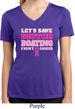 Ladies Shirt Motor Boating Moisture Wicking V-neck Tee T-Shirt