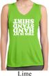 Ladies Shirt My Handstand Shirt Sleeveless Moisture Wicking Tee