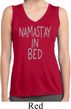 Ladies Shirt Namastay In Bed Sleeveless Moisture Wicking Tee