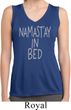 Ladies Shirt Namastay In Bed Sleeveless Moisture Wicking Tee