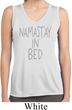Ladies Shirt Namastay In Bed Sleeveless Moisture Wicking Tee
