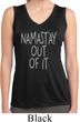Ladies Shirt Namastay Out Of It Sleeveless Moisture Wicking Tee