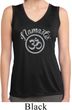 Ladies Shirt Namaste Om Sleeveless Moisture Wicking Tee