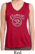 Ladies Shirt Namaste Om Sleeveless Moisture Wicking Tee