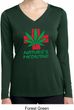 Ladies Shirt Natures Medicine Dry Wicking Long Sleeve Tee