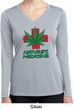 Ladies Shirt Natures Medicine Dry Wicking Long Sleeve Tee