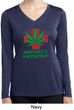 Ladies Shirt Natures Medicine Dry Wicking Long Sleeve Tee