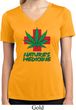 Ladies Shirt Natures Medicine Moisture Wicking V-neck Tee T-Shirt