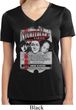 Ladies Shirt Nyukleheads Garage Moisture Wicking V-neck T-Shirt