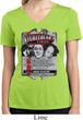 Ladies Shirt Nyukleheads Garage Moisture Wicking V-neck T-Shirt