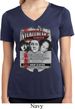 Ladies Shirt Nyukleheads Garage Moisture Wicking V-neck T-Shirt