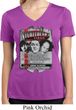Ladies Shirt Nyukleheads Garage Moisture Wicking V-neck T-Shirt