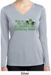 Ladies Shirt Official Drinking Shirt Dry Wicking Long Sleeve Tee