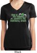Ladies Shirt Official Drinking Shirt Moisture Wicking V-neck Tee