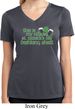 Ladies Shirt Official Drinking Shirt Moisture Wicking V-neck Tee