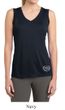 Ladies Shirt OM Heart Bottom Print Sleeveless Moisture Wicking Tee