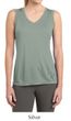 Ladies Shirt OM Heart Bottom Print Sleeveless Moisture Wicking Tee