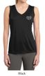 Ladies Shirt OM Heart Pocket Print Sleeveless Moisture Wicking Tee