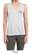 Ladies Shirt OM Heart Pocket Print Sleeveless Moisture Wicking Tee