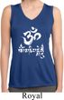 Ladies Shirt OM Mani Padme Hum Sleeveless Moisture Wicking Tee T-Shirt