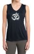 Ladies Shirt OM Tie Dye Sleeveless Moisture Wicking Tee T-Shirt