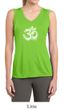 Ladies Shirt OM Tie Dye Sleeveless Moisture Wicking Tee T-Shirt