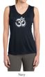 Ladies Shirt OM Tie Dye Sleeveless Moisture Wicking Tee T-Shirt