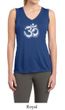 Ladies Shirt OM Tie Dye Sleeveless Moisture Wicking Tee T-Shirt