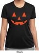 Ladies Shirt Orange Jack O Lantern Moisture Wicking Tee T-Shirt