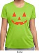 Ladies Shirt Orange Jack O Lantern Moisture Wicking Tee T-Shirt