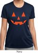 Ladies Shirt Orange Jack O Lantern Moisture Wicking Tee T-Shirt