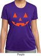 Ladies Shirt Orange Jack O Lantern Moisture Wicking Tee T-Shirt