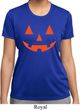 Ladies Shirt Orange Jack O Lantern Moisture Wicking Tee T-Shirt
