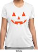 Ladies Shirt Orange Jack O Lantern Moisture Wicking Tee T-Shirt
