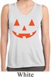 Ladies Shirt Orange Jack O Lantern Sleeveless Moisture Wicking Tee