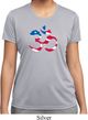 Ladies Shirt Patriotic Om Moisture Wicking Tee T-Shirt