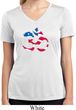 Ladies Shirt Patriotic Om Moisture Wicking V-neck Tee