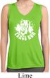 Ladies Shirt Peace Now Sleeveless Moisture Wicking Tee