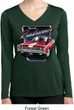 Ladies Shirt Plymouth Roadrunner Dry Wicking Long Sleeve Tee