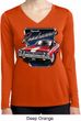 Ladies Shirt Plymouth Roadrunner Dry Wicking Long Sleeve Tee