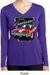 Ladies Shirt Plymouth Roadrunner Dry Wicking Long Sleeve Tee