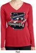 Ladies Shirt Plymouth Roadrunner Dry Wicking Long Sleeve Tee